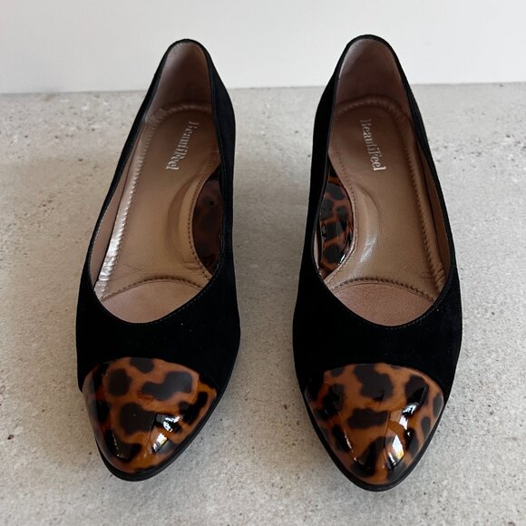 Beautifeel Alice Suede and Patent leather Pumps - Picture 4 of 14